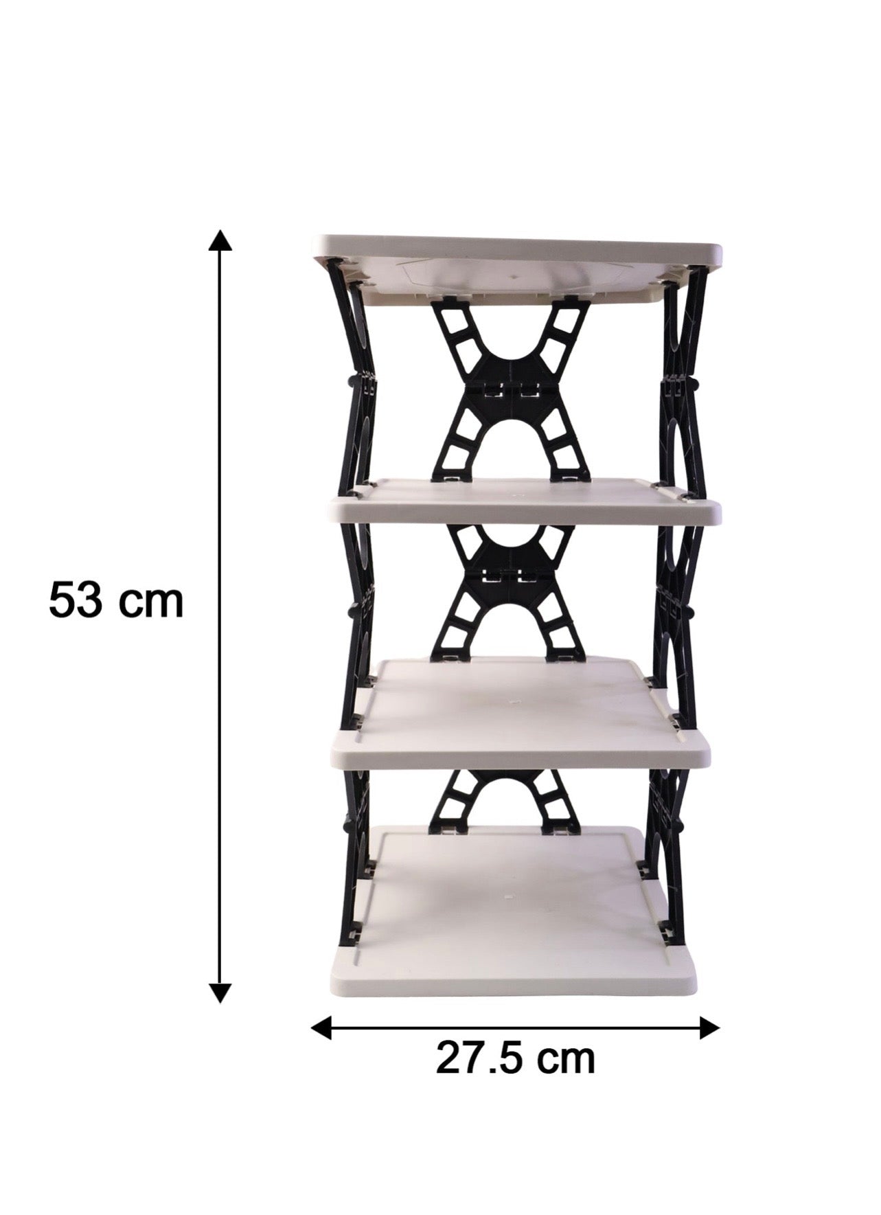 Hombay 4-Layer Multipurpose Storage Rack | Foldable Kitchen, Bathroom & Home Organizer