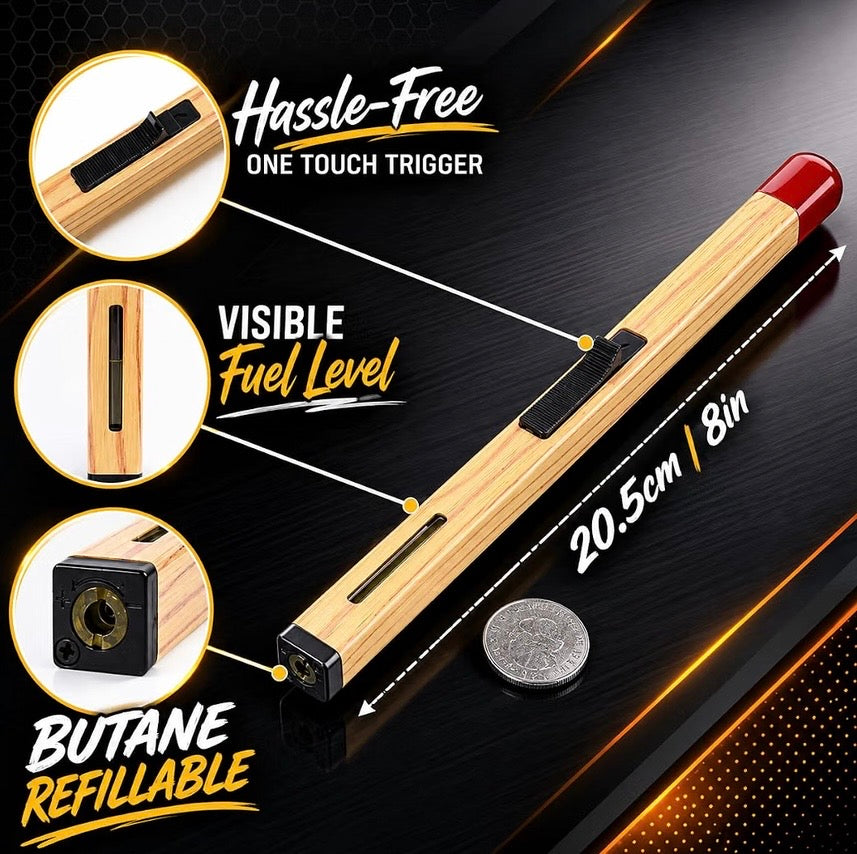 HOMBAY™ Premium Refillable Butane Gas Lighter
