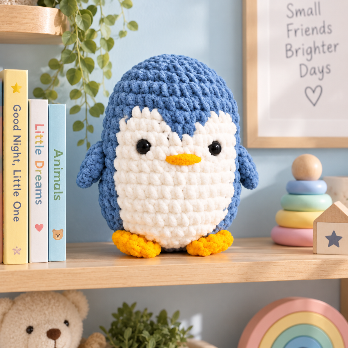 Hombay Waddles™ – Crochet Penguin Plushie