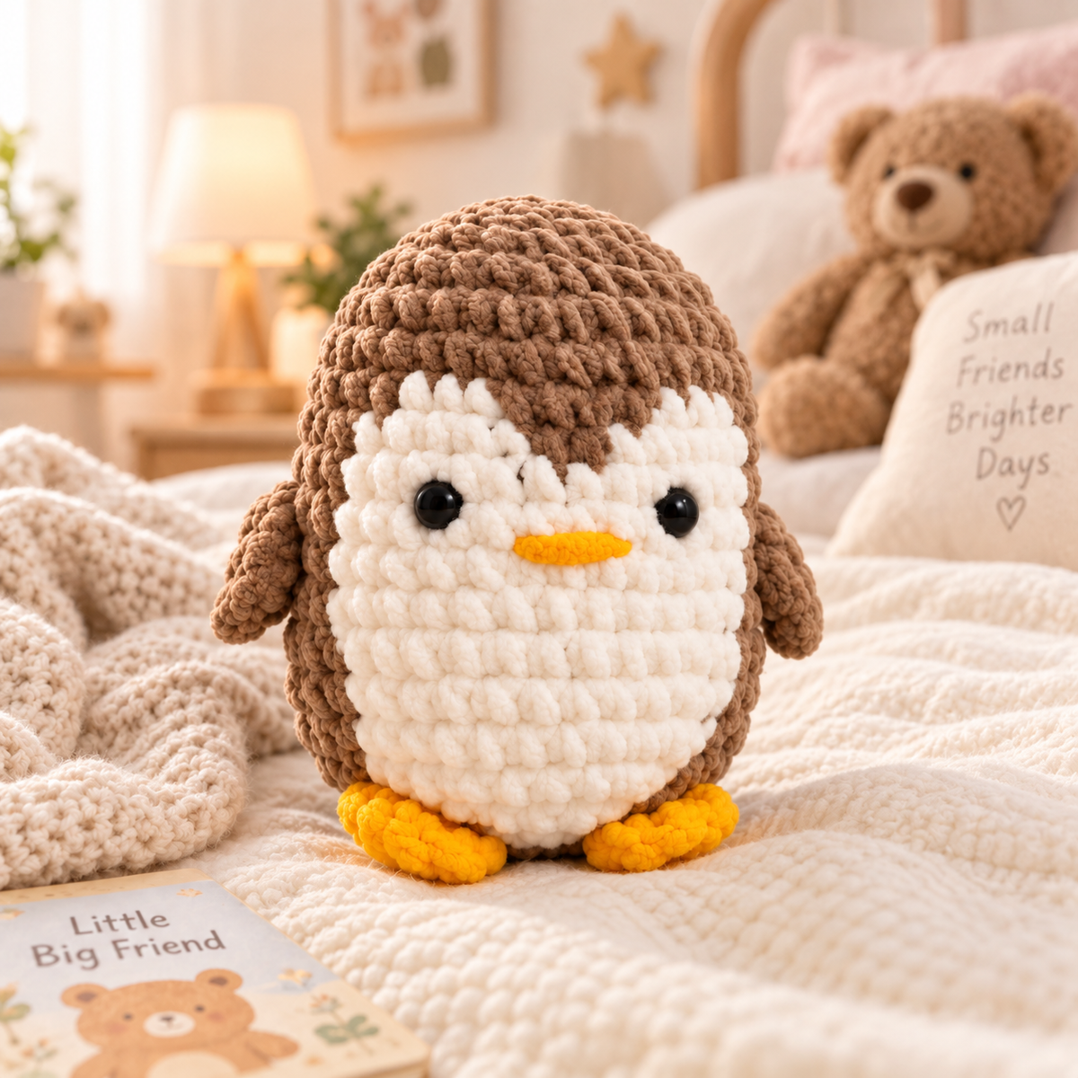 Hombay Waddles™ – Crochet Penguin Plushie