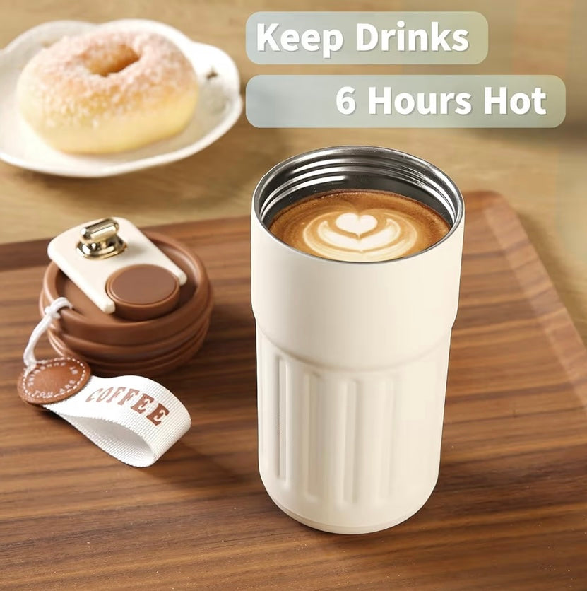 Smart Temperature Display Insulated Coffee Tumbler