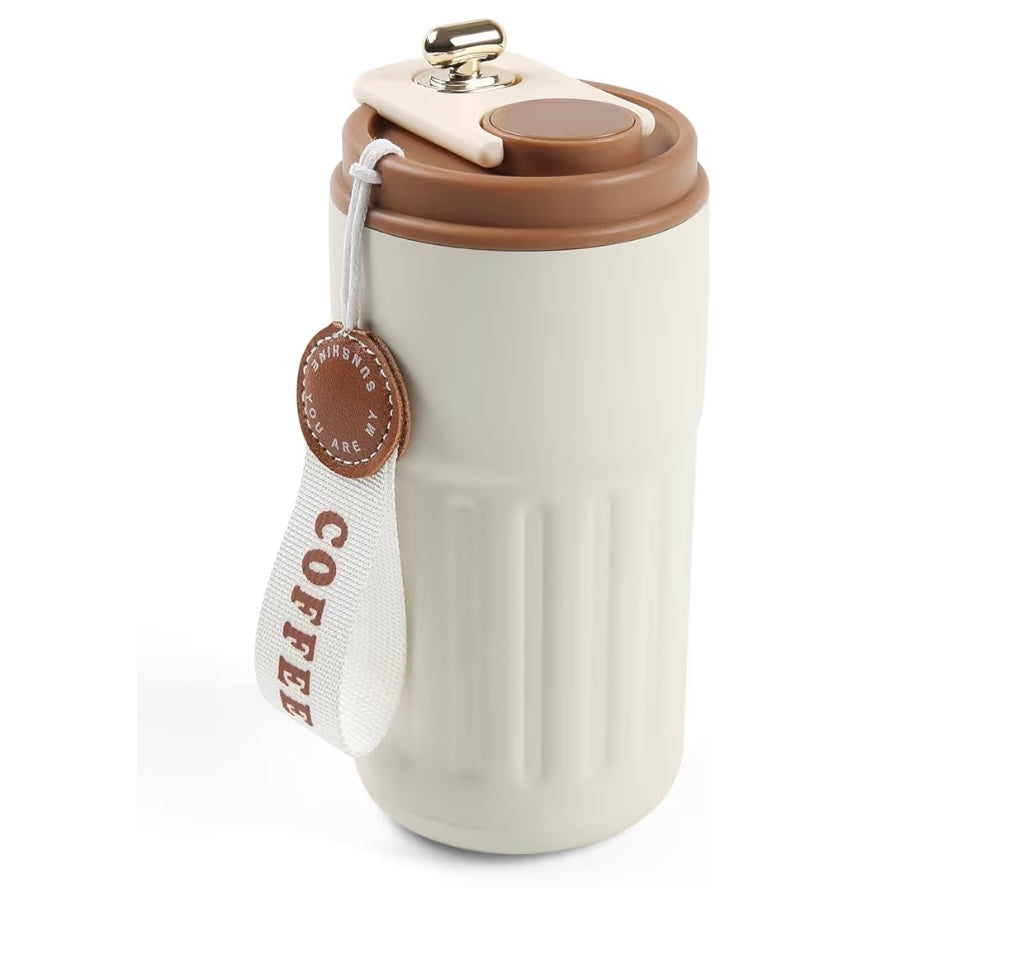 Smart Temperature Display Insulated Coffee Tumbler