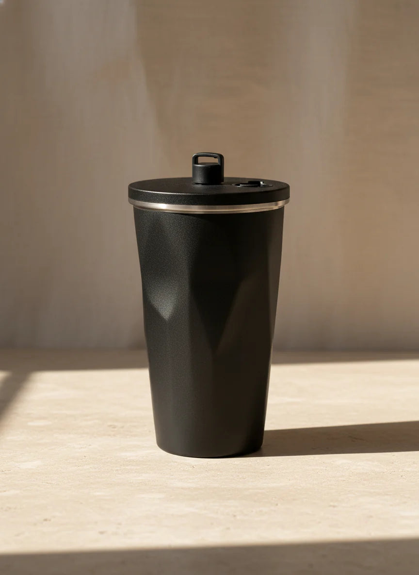 ONYX Tumbler 500ml | Double Walled Insulated Hot & Cold Stainless Steel Tumbler | 0.5L Vacuum Travel Mug